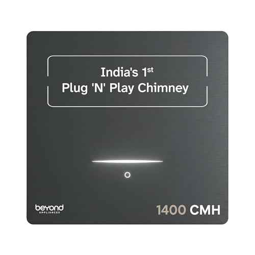 Beyond Appliances Cube Pro Plug N Play Ductless Kitchen Chimney |...