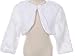 Dreamer P Little Girls White Faux Fur Pearl Button Special Occasion Shrug White Size 2