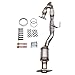 Rear Catalytic Converter w/Flex Pipe Replacement for 3.5L Nissan Altima 2007-2018 Murano 2009-2014 Quest 2011-2014 Pathfinder 2013-2015 Infiniti JX35 2013 QX60 2014-2016