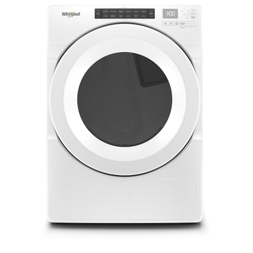 Image of Whirlpool 7.4 cu. ft. 240 Volt Stackable White Electric Ventless Dryer with Intuitive Touch Controls, ENERGY STAR