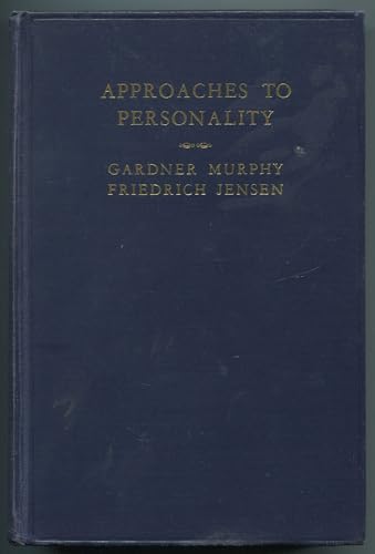 Approaches to Personality. Some Contemporary Co... [Unknown] B000W6WJRO Book Cover