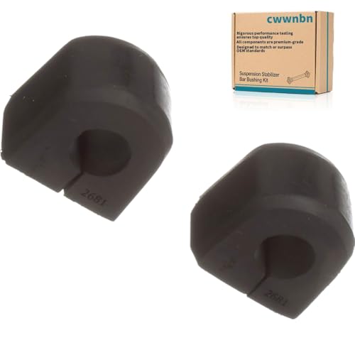 cwwnbn Rear Suspension Stabilizer Bar Bushing Kit Replacement 20401AA020, 21047GA671, 21047GA670 for Subaru Forester 2003-2008 for Impreza 2002-2003 for Subaru Legacy 1996-1999 1Pcs