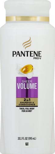 Pantene Pro-V Sheer Volume 2 in 1 Shampoo & Conditioner, 20.1 fl oz - Image 2