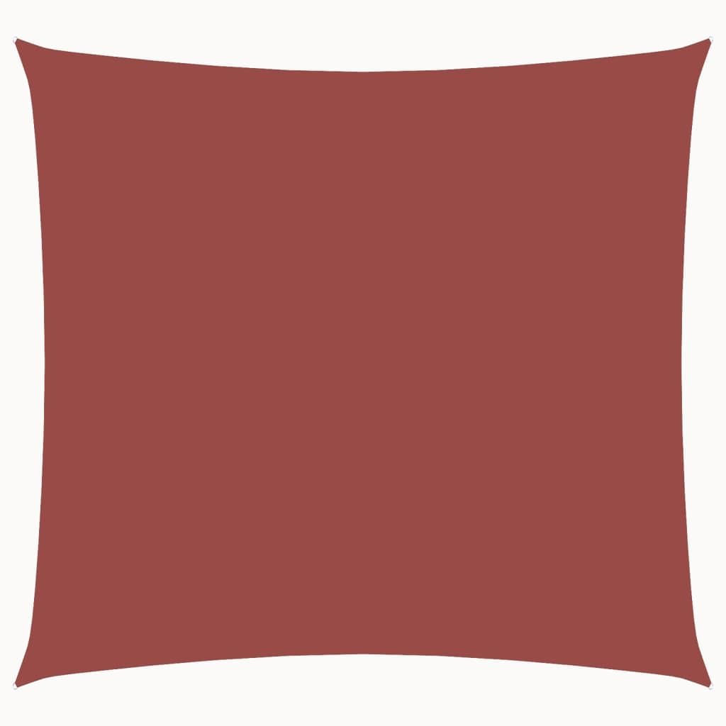 vidaXL Sunshade Sail Oxford Fabric Square 2x2 m Terracotta — image 1