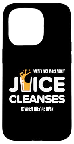Funny Juice Cleanse Funny Healthy Dieting �i�� �X�}�z�P�[�X iPhone 15 Pro �p