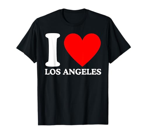 Camiseta I Love Los Angeles - I Heart Los Ángeles Camiseta
