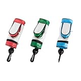 Tiardey 3-teiliges Golf-Rack-Bag mit hängender Schnalle, Leder-Tee-Schlüsselanhänger, Gürtelclip, geeignet für Golf-Wettkampftraining, Wettkampfübungen oder Unterhaltung