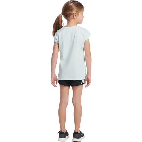 Image of adidas girls Graphic Tee & Gym Shorts T-shirt Set