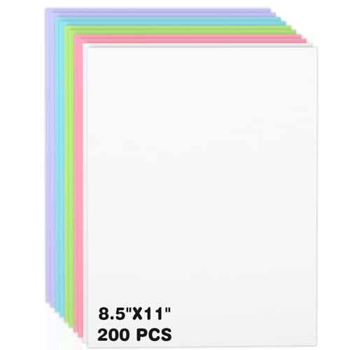 J[J[hXgbN 200 8.5 x 11ÃJo[J[hXgbNv^[p 8.5 x 11A190 gsm J[hXgbNy[p[ DIYAvȀҏAItBXJ[hANtgp