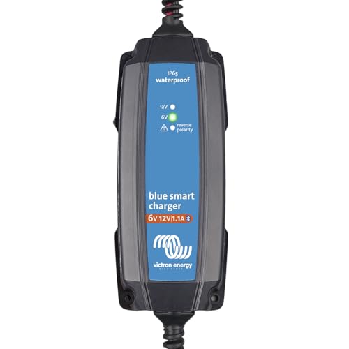 Victron Energy Blue Smart IP65 6/12-Volt 1.1 amp 230V Chargeur de Batterie, Bluetooth (CEE 7/16)