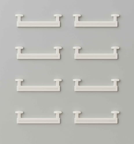 24 Stück Schlaufengleiter 50 mm zum Dekorieren von Schlaufenschals an Einer Gardinenstange oder Gardinenschiene, 1010N