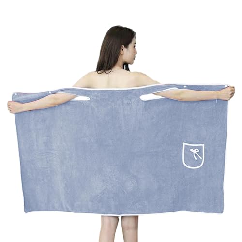 Asciugamano da bagno portatile - Gonna da bagno in peluche, avvolgimento doccia femminile, abito spa | accappatoio ultra morbido con spalline regolabili, vestaglia leggera assorbente per doccia, sauna