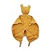 Doudou Lange Piatto Orso - 100% Chiffon di Cotone (Giallo Senape)