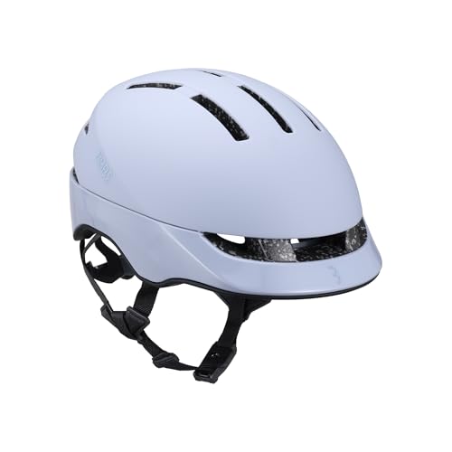Casco urbano azul hielo mate de 14 ventilaciones y sistema MIPS