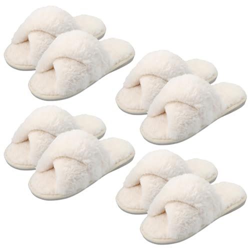 Women’s Bridesmaid Slippers Bride Slippers for Wedding Day Bride Gifts for her Engagement Gifts for Women Wedding Slippers Bridal Shower Gifts for Bride to Be Gifts for Her