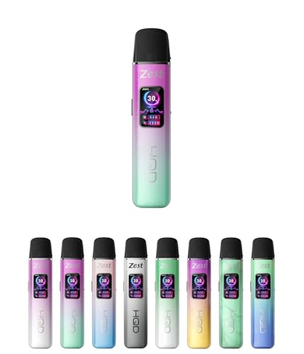 F|CU[ HQD ZEST Vaporizer 1000mAh 0.4 / 0.8? PODt POD^ Lbhp obe[ dq^oR C^oR dqVAPE VAPE i nCGhf Ki (Green Purple)
