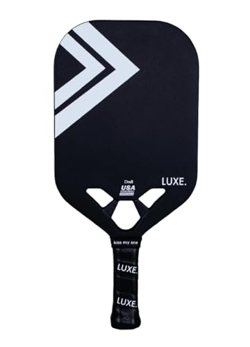 LUXE Pickleball Carbon Fiber Pickleball Paddle | Luxury Draft Edition | 2024 USAPA Approved Pickle...