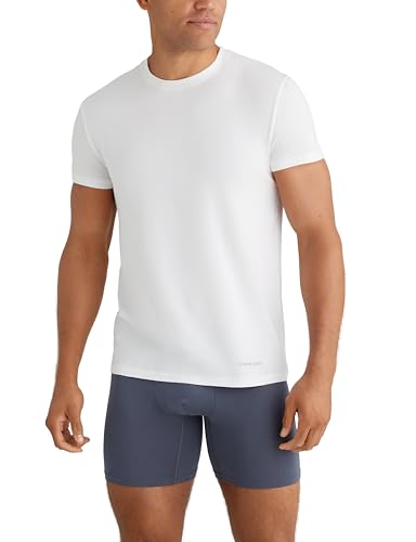 Tommy John Men's Essential Cool Cotton Crew Neck Undershirt -Modern Fit2