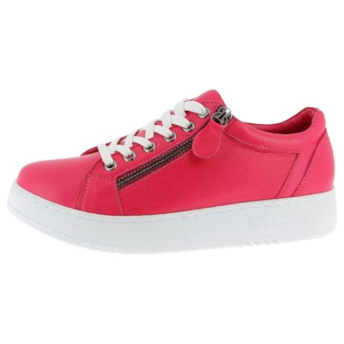 Andrea Conti Zapatillas Bajas para Mujer, Magenta, 37 EU