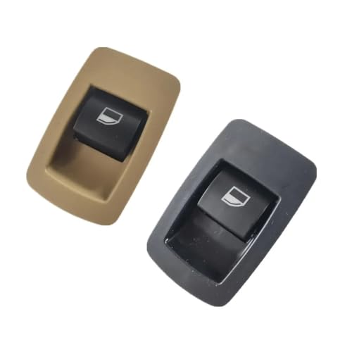 Commande lève-vitre 61316952001 réactive à 3 broches pour modèles E90 E91 E83 bouton noir - 2