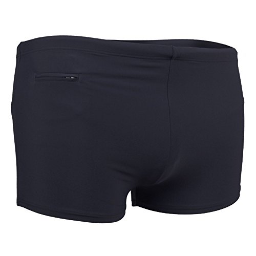 Traje de baño en caja oversize negro, 8-19 badehosen:8