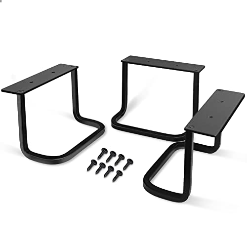 Image of Under Desk Laptop Mount, Laptop Under Desk Mount 2.7 inches Tall Effective Space, Aluminum Under Desk Laptop Holder Rack for Laptop MacBook Dell OptiPlex PS4 & More