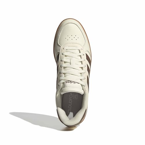 Image of adidas Womens Breaknet Sleek Sneakers Shoes Casual - Brown