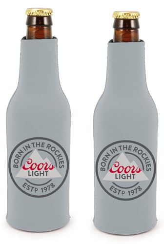 Kolder Licensed Beer Coolie Insulator Sleeve Holder Huggie Can & Bottle Set