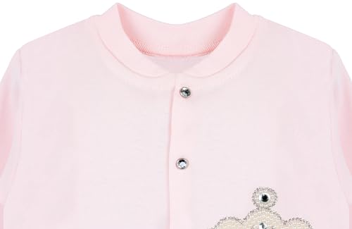 Lilax Baby Girl Jewels Crown Layette 3 Piece Gift Set4