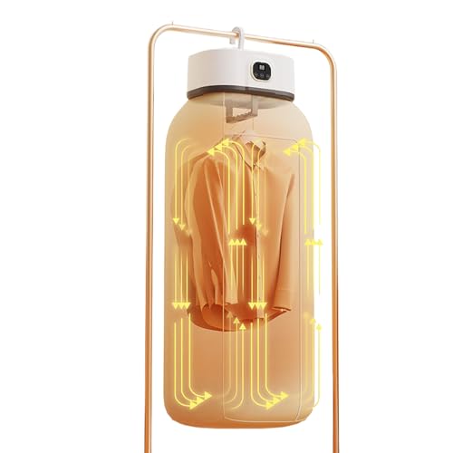 laxreheye Sèche-linge portable - Séchoir à vêtements pour la maison - Appareil électrique pour sécher pantalon veste serviette appartement