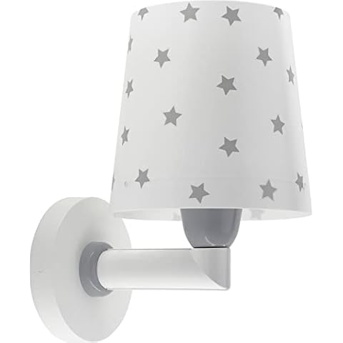 Dalber kinder Wandlampe, Kinderlampe Wandleuchte Star Light Sterne Weiß 82219B Cover