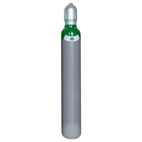 10 Liter Argon 4.6 Kaufflasche inkl. Füllung Schweißgas TIG MIG Fülldruck bei 200bar 10 Jahre TÜV ab Herstelldatum/EU-Zulassung Profi - Schweißargon