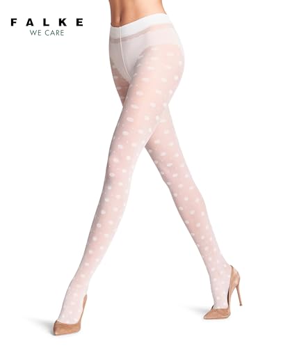 FALKE Women's Snow Dot 25 Denier Sheer Patterned Tights, 1 Pair3