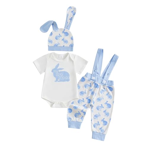 BeQeuewll Christmas Newborn Baby Boy 3PCS Clothes Set Infant Long...