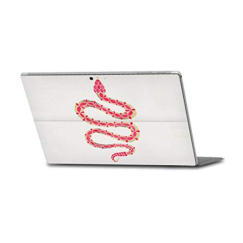 Autocollant vinyle serpent rose Cat Coquillette pour Microsoft Surface Pro 4/5/6