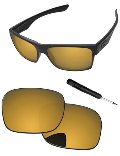 Image of Replacement Lenses & Screwdriver for Oakley TwoFace OO9189 Sunglass - Precision Fit, UV Block & Impact Resistant