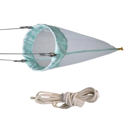 ERRULAN #25 Plankton net, 64?m Plankton Collection net, 200 Mesh Thickened Experimental Nylon for Collecting phytoplankton, Protozoa and rotifers