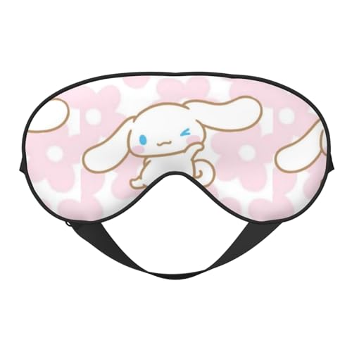 シナモロール 睡眠用 遮光 目隠し 可愛い 安眠 快眠 軽量 キャラクターズ グッズ ポーチ付き ケース付き 自由調整可能 子供 男の子 女の子 ii158