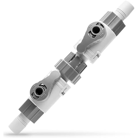 Ultum Nature Systems Delta Quick Release Double Tap Valve for Aquarium Canister Filters (1/2" (12/16mm)) Cover