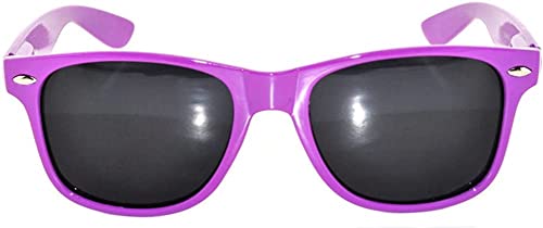 Retro Style Sunglasses 80's Classic Vintage Unisex Nerd Colored Frame OWL ®2