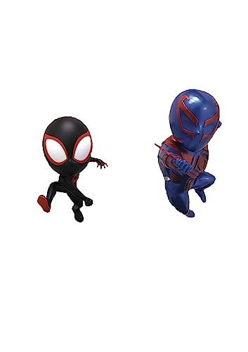 Spider-Man: Across The Spider-Verse – Miles Morales & Spider-Man 2099 MEA-049 Mini Egg Attack Figure Set