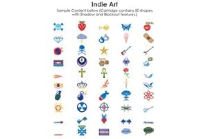 Cricut Solutions Cartridge, Indie Art: Unleash Your Artistic Potential