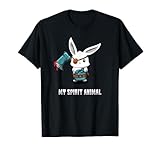 Killer Bunny Is My Spirit Animal - Halloween Rabbit Costume T-Shirt