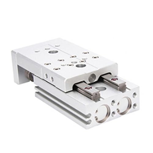 Cylindre à recirculation de billes HLQ 16mm pneumatique à course guidée