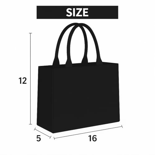 Image of Personalised /Personalized Tote for Women | Customised /Customized Name Bag | Stylish Luxury Handmade Gift for Her | Travel & Office Use | Birthday, Anniversary, New Mom Present