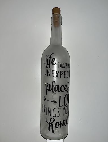 Illuminated Decorative Wine Bottle for Stylish Home Decor and Ambient Lighting - Image 4