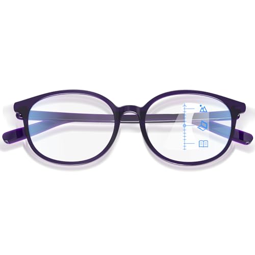 VISOONE Anti-Fog Ultralight Progressive Multifocal Fashionable TR90 Reading Glasses for Women readers 2.5x