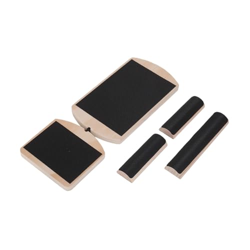 Barella per Piedi in Legno per L'allenamento Dell'equilibrio, Stabilizzatore Antiscivolo per Caviglia, Dispositivo per Il Rafforzamento del Pi, Arco