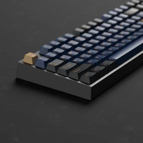Image of Fogruaden PBT Keycaps Set, Cherry Profile Custom Keycap for Mechanical Keyboard Keycaps(Cherry lanwushi)
