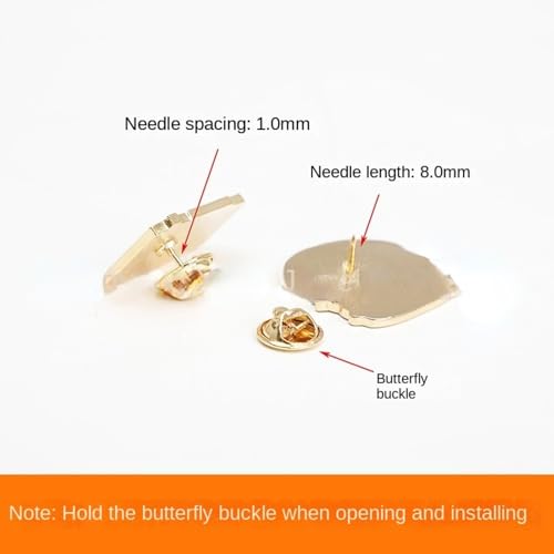 Image of 3 Pieces /5 Pieces Set Cute Tooth Pin Brooch Alloy Beautiful Enamel Pin Badge Dental Mirror Brooch Women's Men's Personality Fashion Style Doctor Dentist Uniform Brooch Gift (3pcs)
